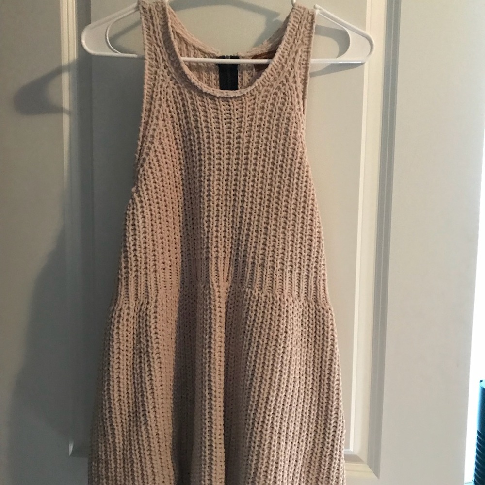 Knit tank top